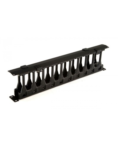 CMF-1U-FPL106-MCOV-RAL9005. Кабельный организатор 19. Hyperline в Челябинске