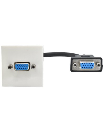 Розетка VGA M/M PRIMER РКМ-10-20-П белый IEK(PR-KK40D-RV-0-1-K01). Розетка. IEK в Челябинске