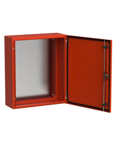 ЩМП-60.50.20 УХЛ1 IP66 RAL3020 TITAN 5 (TI5-13-N-060-050-020-66). Корпус металлический с монтажной платой. IEK в Челябинске
