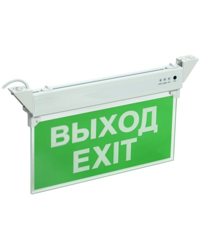 ССА 2101 ВЫХОД-EXIT (LSSA0-2101-3-20-K03). Светильник аварийно-эвакуационный светодиодный, односторонний. IEK в Челябинске