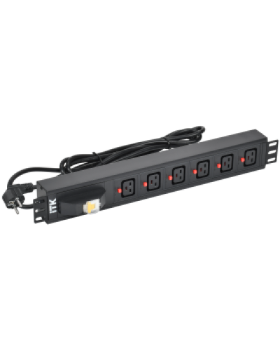 PH21-06C19-11. Блок розеток 19”. ITK в Челябинске