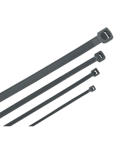 HKB-W48-L200 (100 шт). Хомут кабельный ХКн 4,8х200мм нейлон черный. ITK в Челябинске