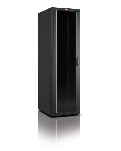 LN-DB22U6080-BL-111-F. Шкаф телекоммуникационный 19 напольный 22U. LANDE в Челябинске