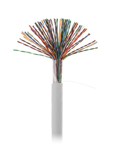 U/UTP 50pair, Cat5, In, PVC (EC-UU050-5-PVC-GY-3). Кабель «витая пара» (LAN) для структурированных систем связи. NETLAN в Челябинске