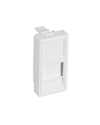 EC-IMH-1-WT-10 (10шт). Вставка 45x45 (Mosaic) для 1 модуля Keystone Jack. NETLAN в Челябинске