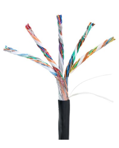 U/UTP 25pair, Cat5, Out, PE (EC-UU025-5-PE-BK-3). Кабель «витая пара» (LAN) для структурированных систем связи. NETLAN в Челябинске