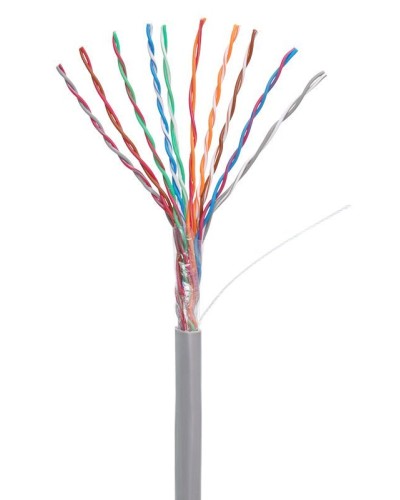 U/UTP 10pair, Cat5, In, PVC (EC-UU010-5-PVC-GY-3). Кабель «витая пара» (LAN) для структурированных систем связи. NETLAN в Челябинске