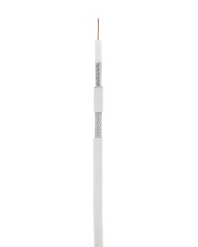 RG-6 CCS, In, PVC (UEC-C2-32123A-WT-3). Кабель коаксиальный омедненный. NETLAN в Челябинске