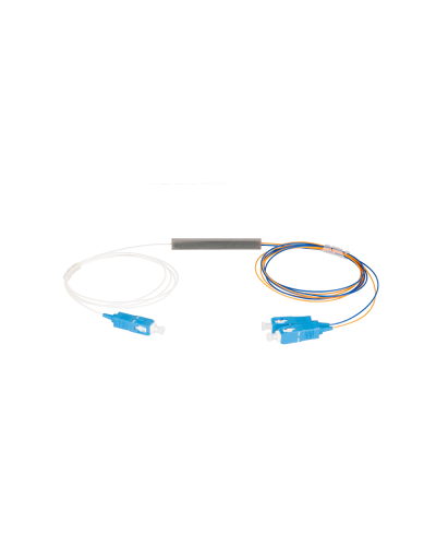 NMF-SPP1X2A1-SCU-M. Сплиттер планарный 1x2, 9/125мкм, SC/UPC, 0.9 мм. NIKOMAX в Челябинске