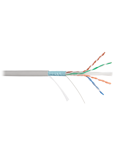 F/UTP 4pair, Cat6a, Solid, In, нг(А)-HF (NMC 4255C-GY). Кабель «витая пара» (LAN) для структурированных систем связи. NIKOMAX в Челябинске
