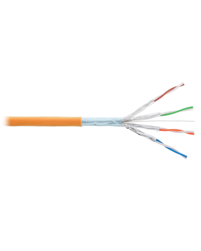 F/FTP 4pair, Cat6a, Solid, In, нг(А)-HF (NMC 4355C-OR). Кабель «витая пара» (LAN) для структурированных систем связи. NIKOMAX в Челябинске