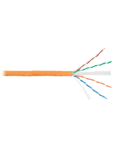 U/UTP 4pair, Cat6, Solid, In, нг(А)-HF (NMC 4140C-OR). Кабель «витая пара» (LAN) для структурированных систем связи. NIKOMAX в Челябинске