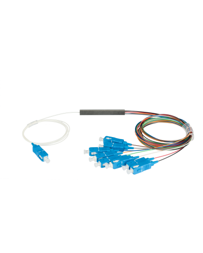 NMF-SPP1X8A1-SCU-M. Сплиттер планарный 1x8, 9/125мкм, SC/UPC, 0.9 мм. NIKOMAX в Челябинске