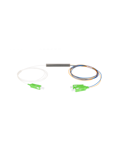 NMF-SPP1X2A1-SCA-M. Сплиттер планарный 1x2, 9/125мкм, SC/APC, 0.9 мм. NIKOMAX в Челябинске