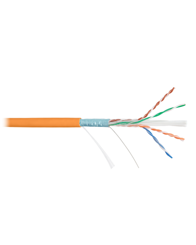 F/UTP 4pair, Cat6a, Solid, In, нг(А)-HF (NMC 4255C-OR). Кабель «витая пара» (LAN) для структурированных систем связи. NIKOMAX в Челябинске