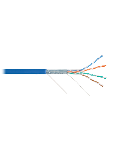 F/UTP 4pair, Cat5e, Solid, In, нг(А)-HF (NMC 9200C-BL). Кабель «витая пара» (LAN) для структурированных систем связи. NIKOMAX в Челябинске