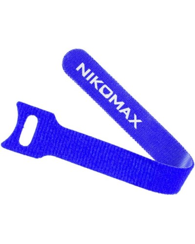 NMC-CTV150-12-SB-BL-10 (10шт). Стяжка-липучка с мягкой пряжкой. NIKOMAX в Челябинске
