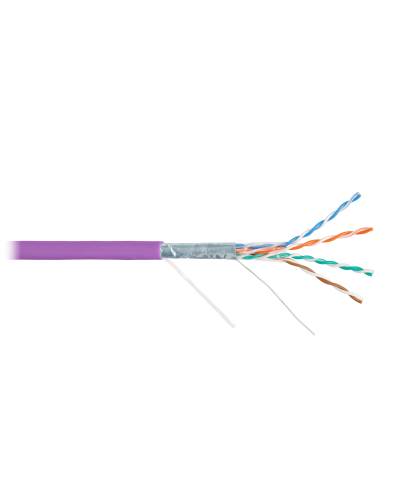 F/UTP 4pair, Cat5e, Solid, In, нг(А)-HF (NMC 4200C-VL). Кабель «витая пара» (LAN) для структурированных систем связи. NIKOMAX в Челябинске