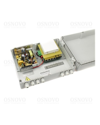 SW-80402-W(port 60W). Коммутатор 6-портовый. OSNOVO в Челябинске