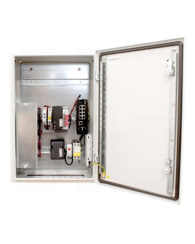 OS-46TB1(SW-60812/I). Уличная станция с термостабилизацией и резервным питанием. OSNOVO в Челябинске