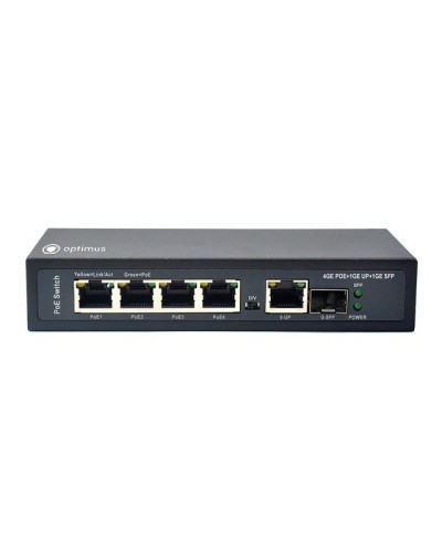 U1E-4G/1G/1S. Коммутатор с PoE . Optimus в Челябинске