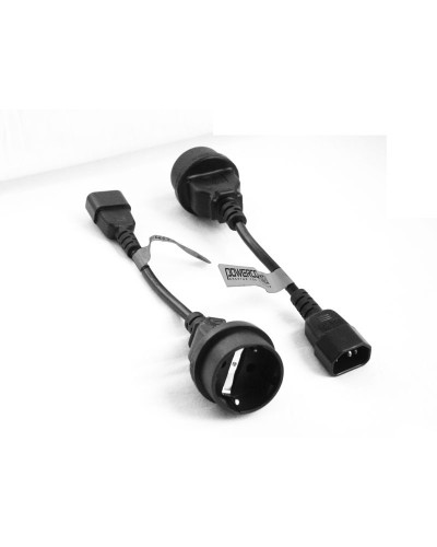 Cord PCM SCUT IEC320 to Type-F. Кабель IEC-320 C14 to Socket Type-F. POWERCOM в Челябинске