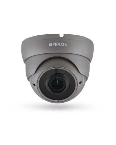 PE-7142IP 2.8-12 A/SD. Видеокамера IP купольная. Praxis в Челябинске
