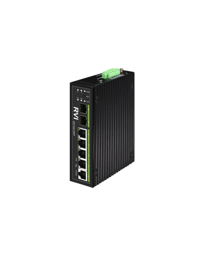 RVi-1NSIM4GP-2S. Коммутатор с питанием по PoE. RVi в Челябинске
