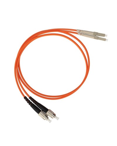 Патч-корд оптический переходной (MM), 50/125 (OM2), LC/UPC-FC/UPC, (Duplex), LSZH, 3м (50-3269). Патч-корд оптический. Rexant в Челябинске