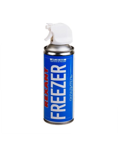 Аэрозоль охладитель FREEZER, REXANT, 400 мл. (85-0005). Баллон с охладителем. Rexant в Челябинске