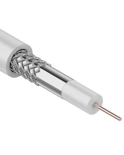 RG-6, CCS 1,00(15%) Al 32х0,12 In PVC. Кабель коаксиальный омедненный. SUPRLAN в Челябинске