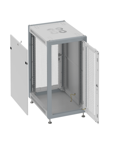 SL 6018.733 (8078s). Шкаф телекоммуникационный 19 напольный 18U. SYSMATRIX в Челябинске