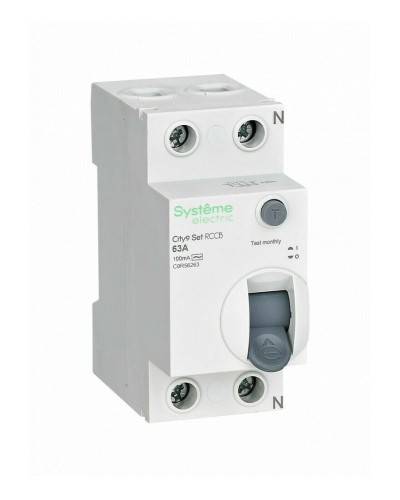 City9 Set 63А 2P 100мА AC 230В (C9R56263). Выключатель дифференциального тока. Systeme Electric в Челябинске