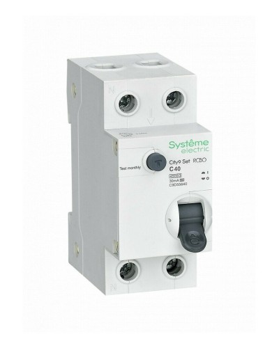 City9 Set 1P+N С 40А 4.5kA 30мА A 230В (C9D55640). Автоматический выключатель дифференциального тока. Systeme Electric в Челябинске