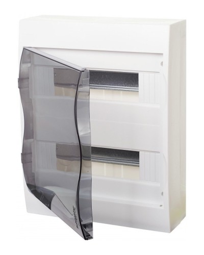 City9 Box 24 модулей навесной с прозрачной дверцей (EZ9E212S2SRU). Щиток модульный. Systeme Electric в Челябинске