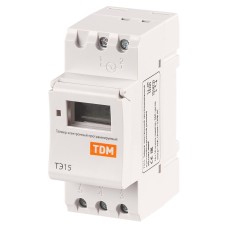 ТЭ15-1мин/7дн-16on/off-16А-DIN TDM (SQ1503-0005). Таймер электронный. TDM ЕLECTRIC