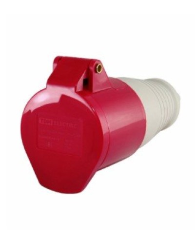 Розетка 225 переносная 3Р+РЕ+N 32А 380В IP44 (SQ0603-0014). Розетка. TDM ЕLECTRIC в Челябинске