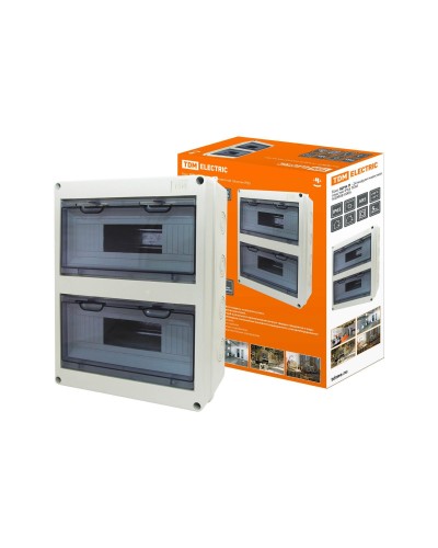 ЩРН-П-24 модулей навесной пластик IP65 (SQ0908-0006). Бокс. TDM ЕLECTRIC в Челябинске