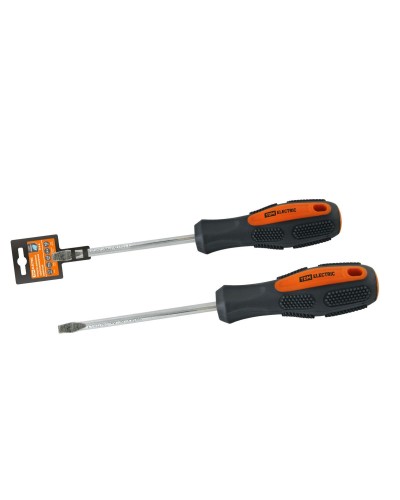 Отвертка шлицевая двухкомпонентная CR-V, тип SL6.5x150 "Алмаз" TDM (SQ1006-1010): Отвертка шлицевая двухкомпонентная в Челябинске