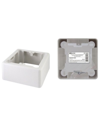Коробка установочная ОП 85х85х42мм, 1-местная, подъемная, белая, IP20 TDM (SQ1401-0232). Коробка установочная ОП. TDM ЕLECTRIC в Челябинске