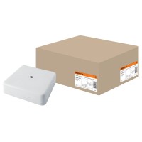 Коробка КР 100х100х29 ОП белая, IP40 (SQ1401-0207). Распаячная коробка. TDM ЕLECTRIC