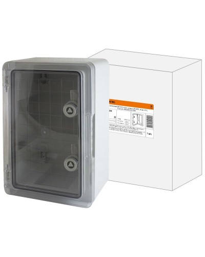 ЩМП-0-7, прозрачная крышка ABS, IP65, 600x400x200. Бокс пластиковый антивандальный. TDM ЕLECTRIC в Челябинске