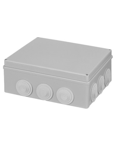 Распаячная коробка ОП 240х190х90мм, крышка, IP55, 12 гермовводов TDM (SQ1401-1143). Распаячная коробка ОП. TDM ЕLECTRIC в Челябинске