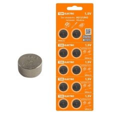 AG12/LR43 Alkaline 1,5V BP-10 TDM (SQ1702-0046). Элемент питания. TDM ЕLECTRIC