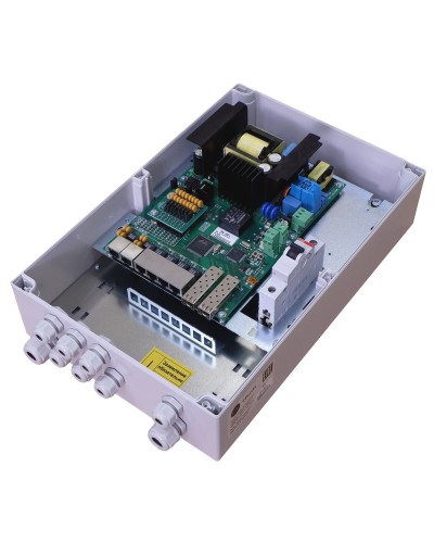 Tfortis PSW-2G6F+. Коммутатор для подключения 6 камер. TFortis в Челябинске