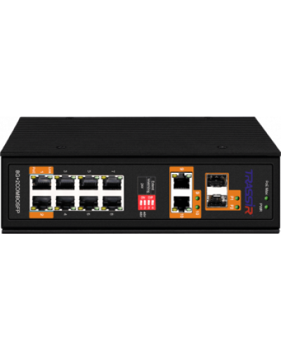 TR-NS15122S-300-8POE. Коммутатор с PoE. Trassir в Челябинске