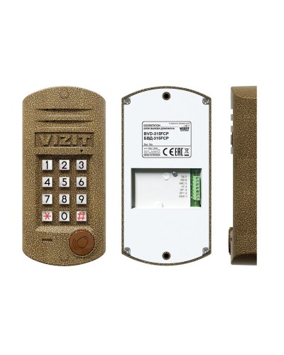 БВД-315FCP. Блок вызова домофона. VIZIT в Челябинске