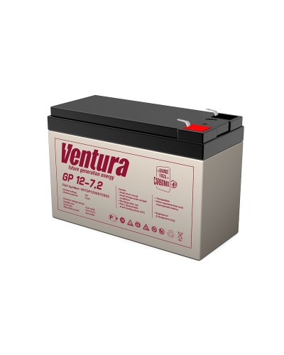 Ventura GP 12-7,2. Аккумулятор герметичный свинцово-кислотный. Ventura в Челябинске