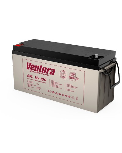 Ventura GPL 12-150. Аккумулятор герметичный свинцово-кислотный. Ventura в Челябинске