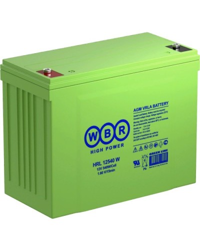 WBR HRL12540W. Аккумулятор герметичный свинцово-кислотный. WBR в Челябинске